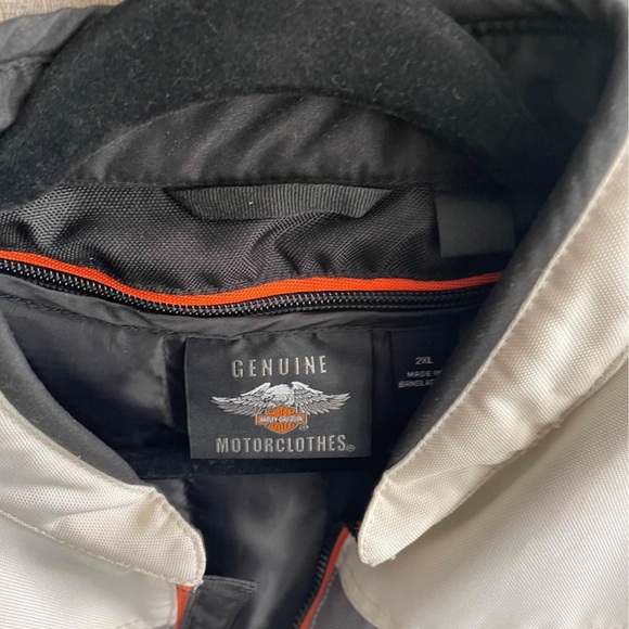 Canvas Harley Davidson jacket new without tags size 2xl to wear in the fall - Picture 2 of 3